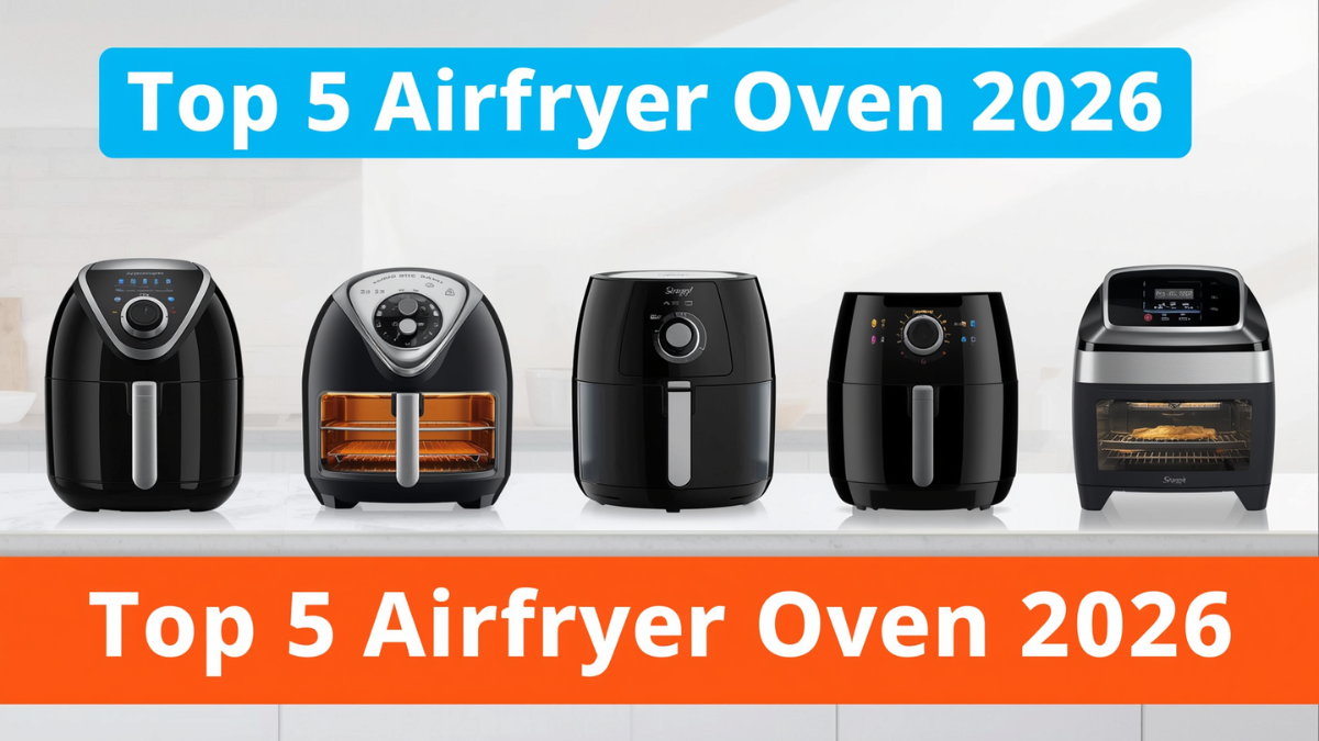 Top 5 melhores airfryer oven de 2026 — ranking completo
